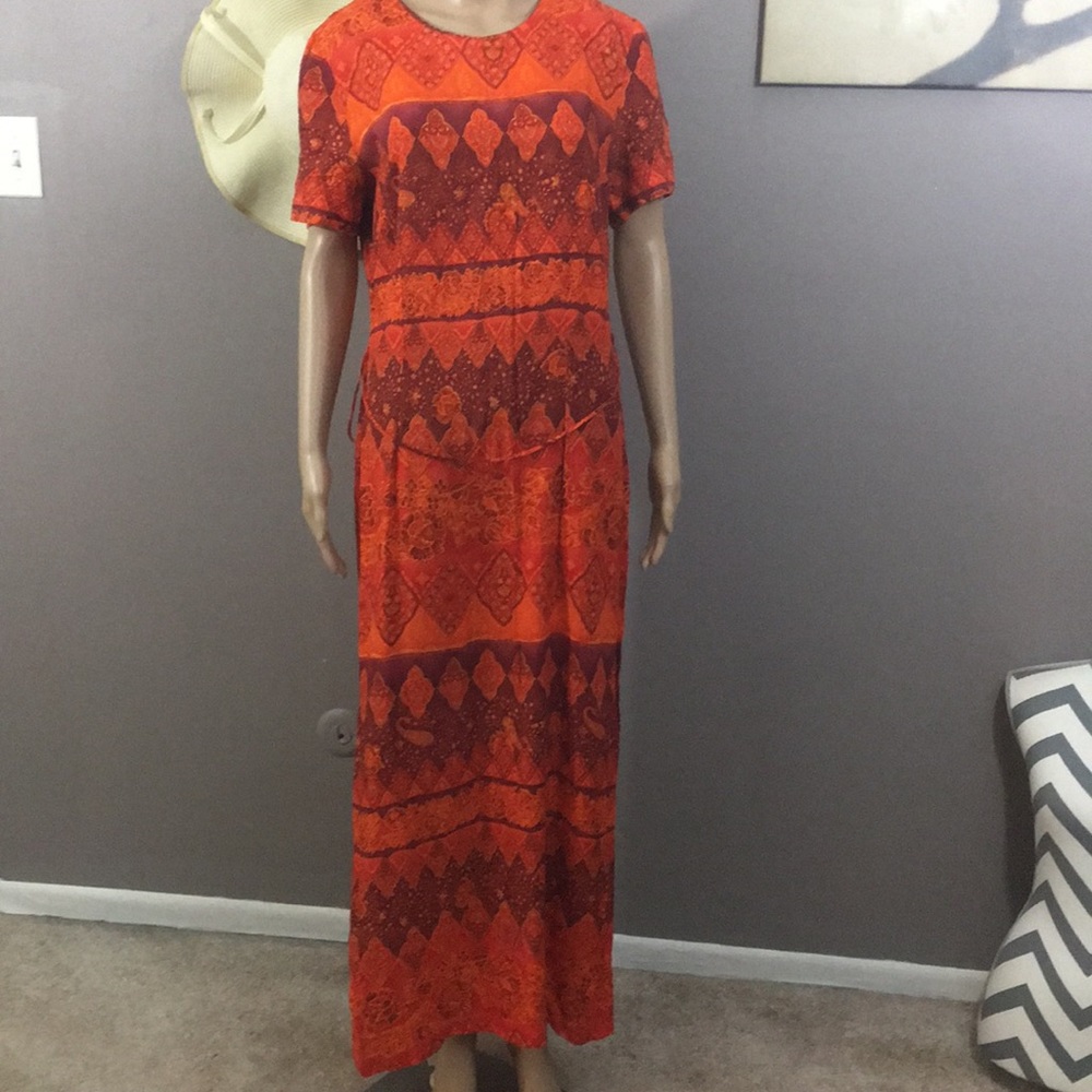 Miss Scarlett - Maxi Boho Dress Size 14